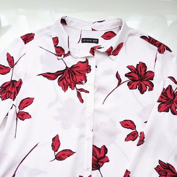 Cotton On Floral Button Up - Picture 2 of 10